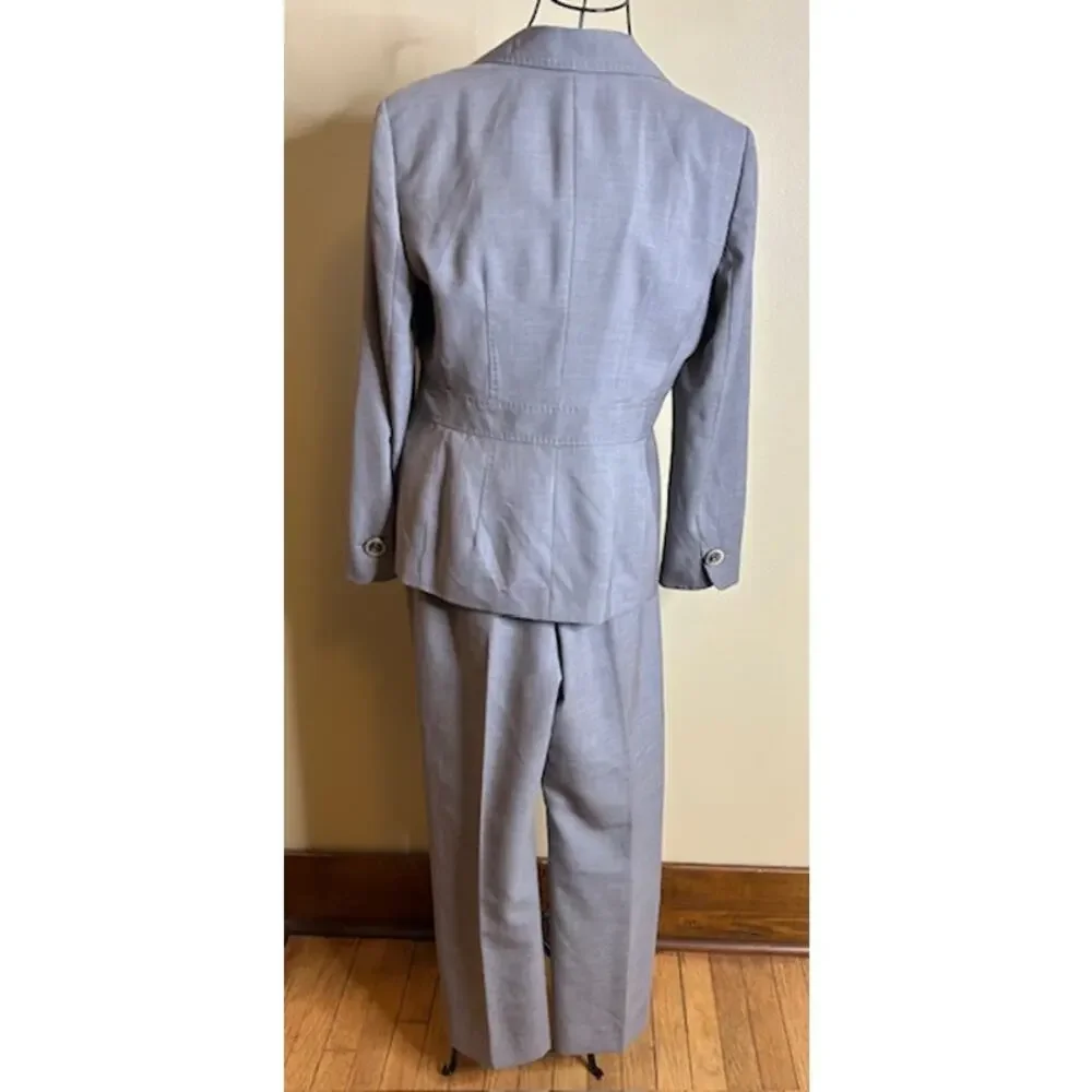 Jones New York 3-Piece Pantsuit Women’s 10 Blazer Top Pants - Picture 5 of 11